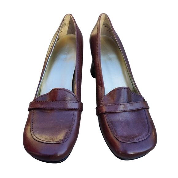Vintage brown nine west Y2K preppy pumps - Picture 2 of 7